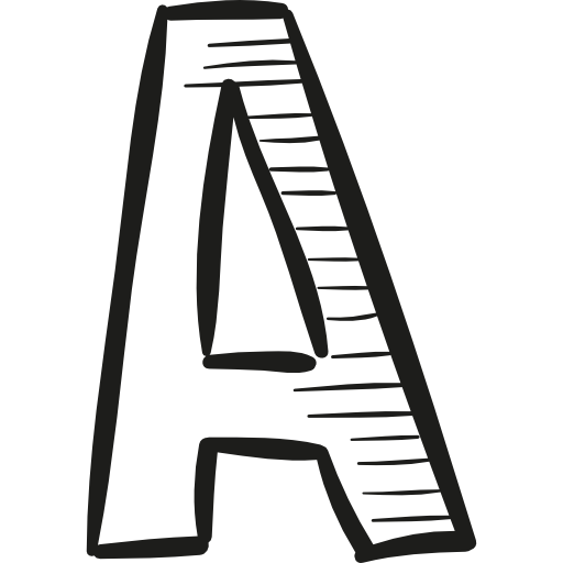 Capital letter A